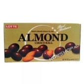Миндаль в молочном шоколаде Almond Chocoball Lotte, Корея, 46 г