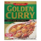 Среднеострый соус карри с овощами Golden Curry S and B S&amp;B, Япония, 230 г
