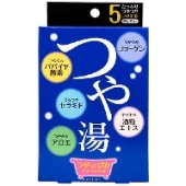 Соль для ванн &quot;Glowing &amp; Glamorous Beauty Bath&quot; 5 видов Kiyou Jochugiku, Япония, 5шт х 25 г