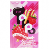 Хрустящие палочки со вкусом клубники Toppo Lotte, Япония, 72 г.