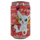 Лимонад со вкусом граната Digimon Tailmon Ocean Bomb, Тайвань, 330 мл