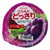 Желе со вкусом винограда и алоэ Tarami, Япония, 230 г