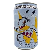 Лимонад газ. со вкусом черники Digimon Gabumon Ocean Bomb, Тайвань, 330 мл
