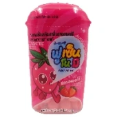 Жевательная резинка драже Клубника Fusen No Mi Strawberry Thai Lotte, Таиланд, 15 г