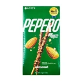Соломка в шоколадной глазури с миндалём Пеперо Pepero Almond Lotte, Корея, 36 г