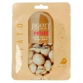 Ампульная маска с экстрактом картофеля Potato Real Ampoule Mask Jigott, Корея, 27 мл