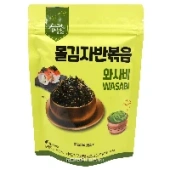 Сушеная обжаренная морская капуста в хлопьях со вкусом васаби Kim’s &amp; Lee’s family, Корея, 40 г