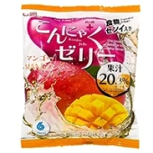 Желе конняку со вкусом манго Yukiguni Aguri, Япония, 96 г (16 г*6шт). Срок до 09.10.2025.