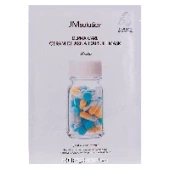 Восстанавливающая маска для лица с керамидами Derma Care Ceramide Aqua Capsule Mask JMsolution, Корея, 30 мл