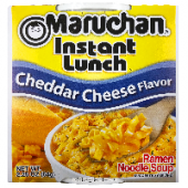 Лапша б/п со вкусом сыра Чеддар Instant Lunch Maruchan, США, 64 г