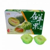 Японские сладости Фрукт Моти Дыня  (Fruit Mochi Hami Melon), Тайвань 210 г.
