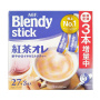 Растворимый чёрный чай с молоком в стиках Blendy Stick AGF, Япония, 285 г (9,5 г х 30 шт.)