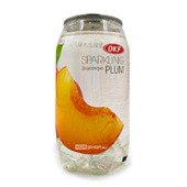 Напиток газированный со вкусом сливы Sparkling Plum OKF, Корея, 350 мл