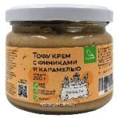 Тофу крем с финиками и карамелью Соймик, 260 г