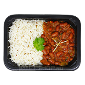 Тушеная красная фасоль «Раджма» с рисом басмати Ashokas, 300 г Тушеная красная фасоль «Раджма» с рисом басмати Ashokas, 300 г