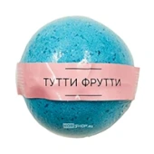 Шипящая бомбочка для ванн «Тутти Фрутти» с морской солью, 120 г