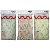 Мочалка для тела с плетением «Сетка» Heart Shower Towel (28*95 см), Корея