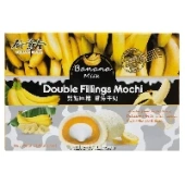 Моти со сливочно-банановой начинкой Double Fillings Bamboo House, Тайвань, 180 г
