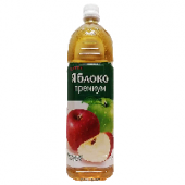 Яблочный нектар 90% осветленный Яблоко Премиум Lotte, Корея, 1,5 л.