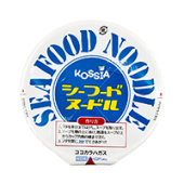 Лапша рамен б/п со вкусом морепродуктов (стакан) Seafood Noodle Kossia, Корея, 66 г