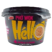 Рисовая лапша б/п со вкусом чеснока и лука Hello Rice Acecook, Вьетнам, 76 г