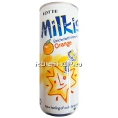 Напиток газированный Милкис Апельсин, Milkis Lotte 250 мл