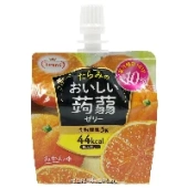 Питьевое желе с конняку со вкусом апельсина Tarami, Япония, 150 г
