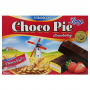 Шоколадные пирожные со вкусом клубники Чоко Пай Choco Pie Long Virosco (12 шт.), Вьетнам.