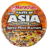 Лапша б/п со вкусом мисо Taste of Asia Maruchan, США, 96 г