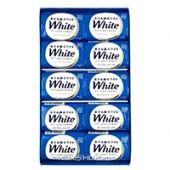 Мыло туалетное кусковое Цветочный аромат White KAO, Япония, 850 г (85 г х 10 шт)