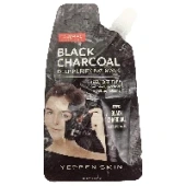 Глубоко очищающая маска для лица с древесным углем Yeppen Skin Dermal, Корея, 20 г