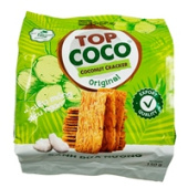 Кокосовые крекеры оригинальные Топ Коко (Top Coco), Вьетнам, 150 г