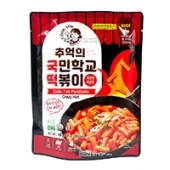 Рисовые палочки Токпокки супер острые (пауч) Tteokbokki Crazy Hot Cook-Tok, Корея, 135 г. Срок до 22.10.2025.