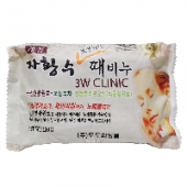 Кусковое мыло с зеленым чаем 3W Clinic, Корея, 150 г