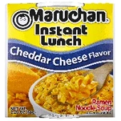 Лапша б/п со вкусом сыра Чеддар Instant Lunch Maruchan, США, 64 г