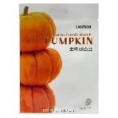 Тканевая маска для лица с тыквой Lanskin, Корея, 21 г