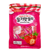 Желейные конфеты со вкусом клубники Strawberry Jelly Ilkwang, Корея, 280 г