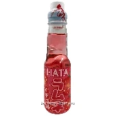 Газированный напиток со вкусом клубники Рамунэ Hata, Япония, 200 мл