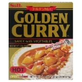 Острый соус карри с овощами Golden Curry S and B S&amp;B, Япония, 230 г