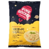 Рисовые клецки в соусе карбонара Pink Rocket, Корея, 240 г