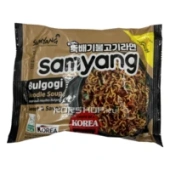 Лапша б/п рамен со вкусом говядины в соусе Бульгоги Samyang, Корея, 140 г