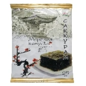 Сушеная обжаренная морская капуста в пластинках &quot;Саккурам&quot;, Корея, 25 г