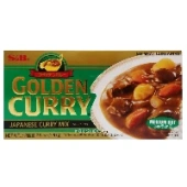 Среднеострый соус карри микс Golden Curry S and B S&amp;B, Япония, 220 г