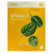 Тканевая маска для лица с экстрактом шпината Lanskin, Корея, 21 г