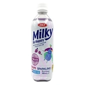 Напиток газированный безалкогольный Виноград Милки Би Хэппи Milky Be Happy OKF, Корея, 500 мл