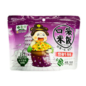 Рис б/п со вкусом говядины с перцем Девочка Leiqia, Китай, 155 г