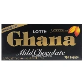 Мягкий шоколад Гана Ghana Lotte, Япония, 70 г