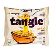 Паста б/п с чесночно-масляным соусом Tangle Garlic Oil Pasta Samyang, Корея, 100 г