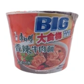 Лапша б/п со вкусом острой говядины (стакан) Kang Shi Fu, Китай, 145 г