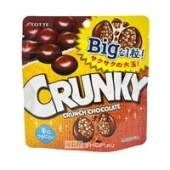 Шоколад хрустящий Большой мешок Crunky Big Pouch Lotte, Япония, 72 г Шоколад хрустящий Большой мешок Crunky Big Pouch Lotte, Япония, 72 г
